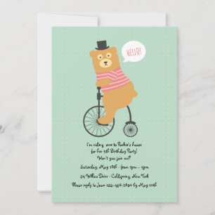 Convite do Urso Ciclista