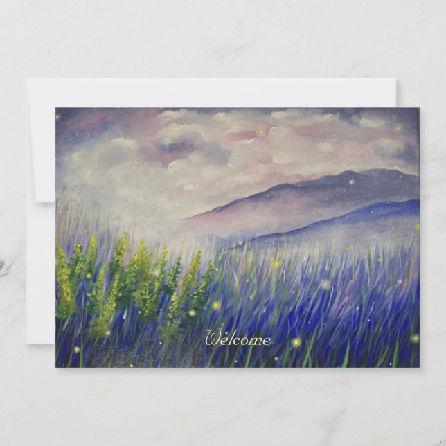 Convite do vaga-lume (vazio para dentro) (Frente)