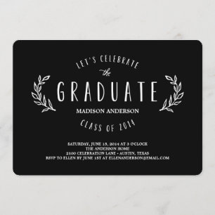 Convite doce da graduação da grinalda  
