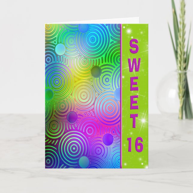 Convite Doce dezesseis (Frente)