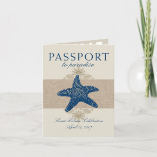 Convite Doce e Dezesseis Passaportes de Fécula para o Mé