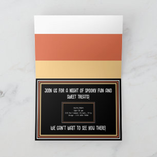 Convite Doce e Spooky