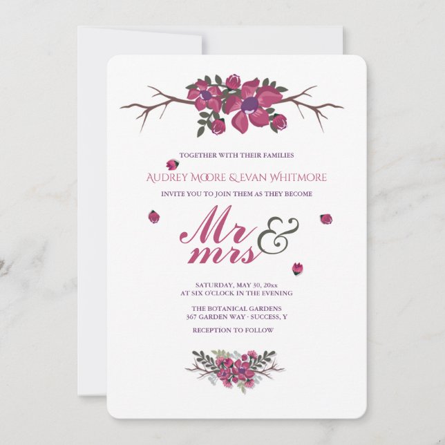 Convite Dogwood (Frente)