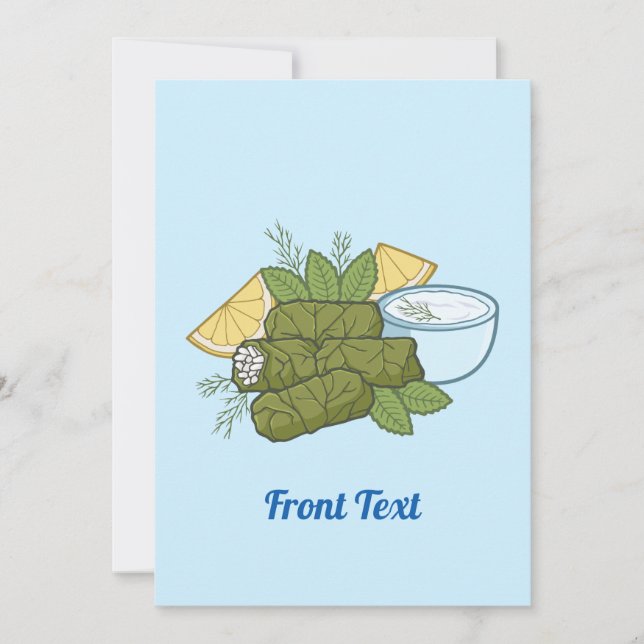 Convite Dolmadakia (Frente)