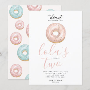 CONVITE DONUT