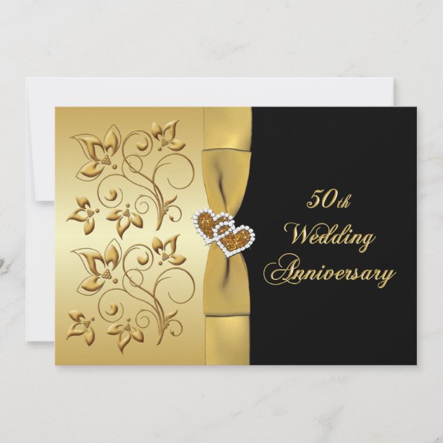 Convite dos 50 Anos das Corações Unidos 3 (Frente)