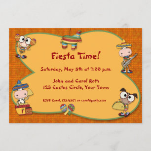 Convite dos bichos da festa