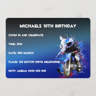 convite dos motorcross