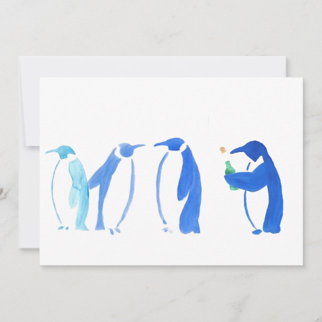 Convite dos pinguins (Frente)