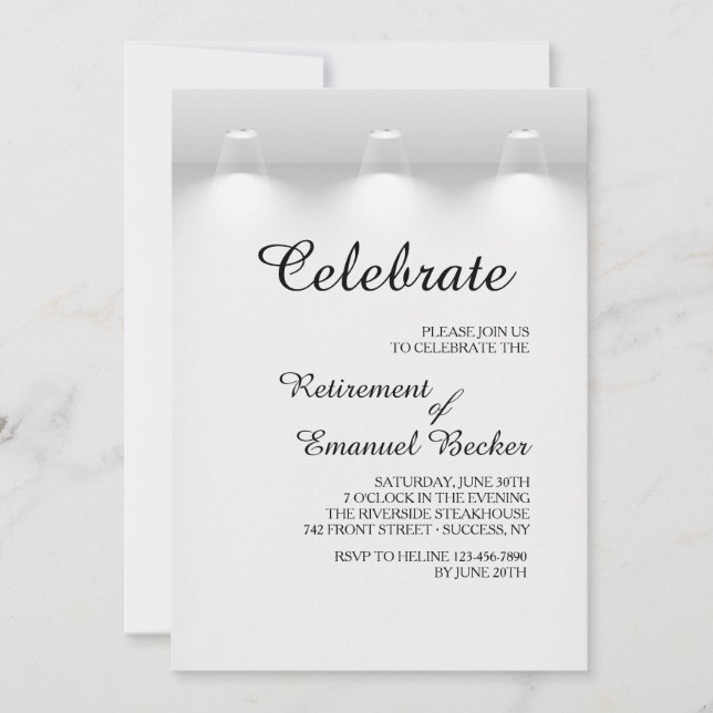 Convite dos projectores (Frente)