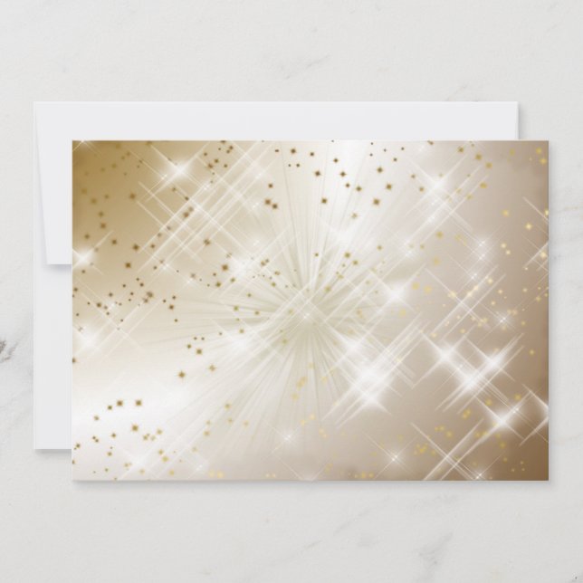 Convite dourado (Frente)