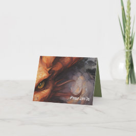 Convite Dragon Eye Party