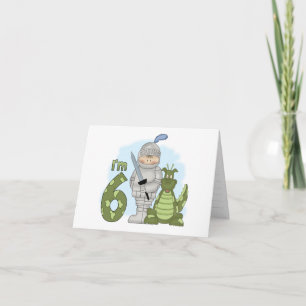 Convite Dragon Knight 6 Birthday
