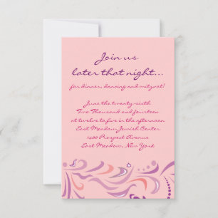 Convite DRAGONFLIES B'nai Mitzvah