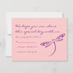 Convite DRAGONFLIES B'nai Mitzvah