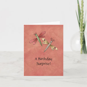Convite Dragonfly Birthday Invitation