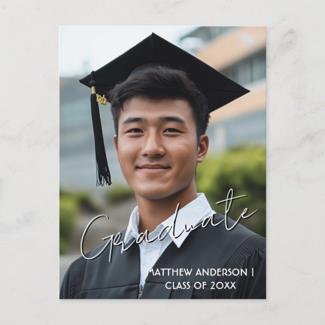 Convite e Foto Personalizados de Pós-Graduação 3 C (Frente)