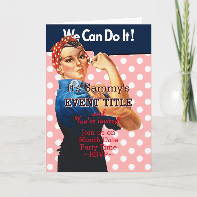 Convite É suas linhas 2 costume tomado partido do partido (Frente)