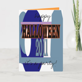 Convite É uma Festa ao Estilo Halloween