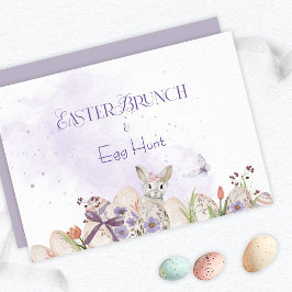 Convite Easter Brunch & Egg Hunt Invitation