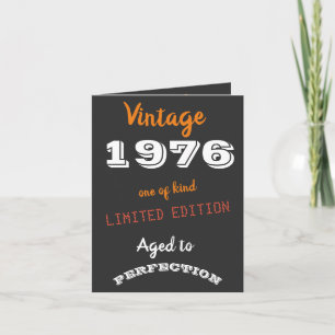 Convite Edição Limitada Vintage 19XX – tema retrô