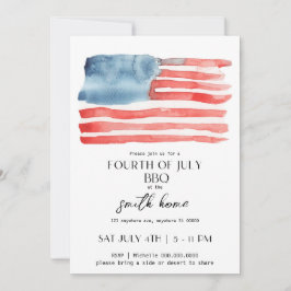 Convite editável de churrasco do Dia da Independên