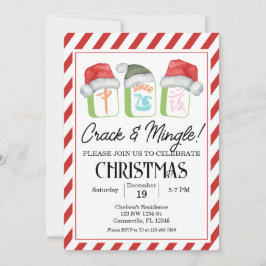 Convite Editável do Partido Holiday Mahjong, Mahjo