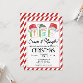 Convite Editável do Partido Holiday Mahjong, Mahjo