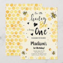 Convite Editável Para Aniversário De Bebê