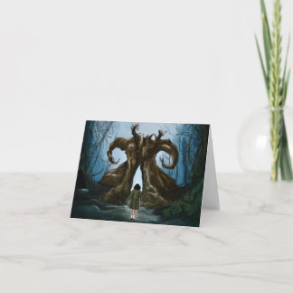 Convite El laberinto del fauno bosque card tarjeta