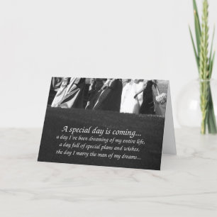 Convite Elegant Dresses "Will You be My Bridesmaid" Card
