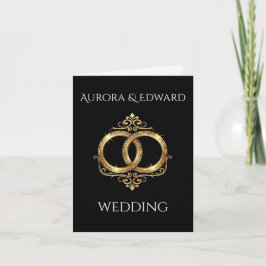 Convite Elegant Photo Wedding Invitation Card – Modern