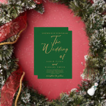 Convite Elegante Dourado para Caligrafia | Real Ve