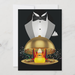 Convite Elegante Halloween - SRF