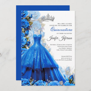 Convite Elegante Quinceanera