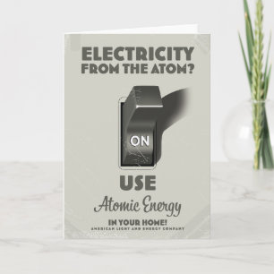 Convite Eletricidade do Atom