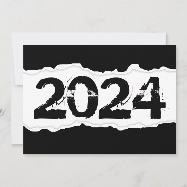 Convite em papel 2024 (Frente)