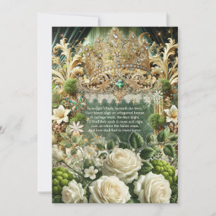 Convite Encantado para Casamento da Floresta - Mos