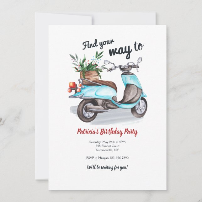 Convite Encontre Seu Caminho (Frente)