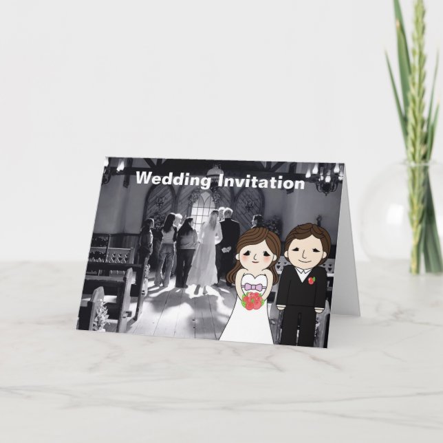 Convite Encontrei o local perfeito. (Frente)