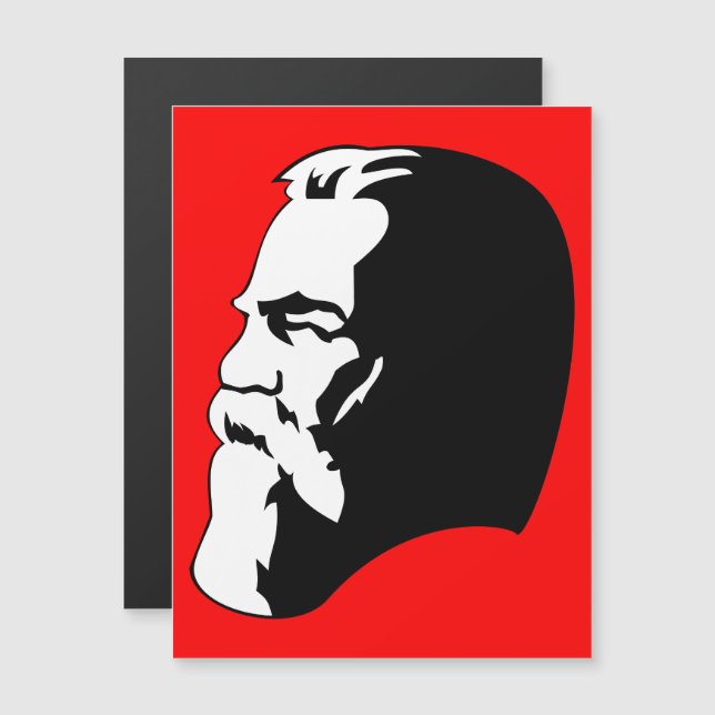 Convite Engels, Comunismo, Socialismo, União Soviética (Frente/Verso)