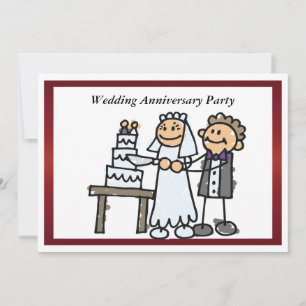Convite Engraçado de Aniversário de Casamento