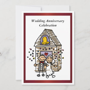 Convite Engraçado de Aniversário de Casamento