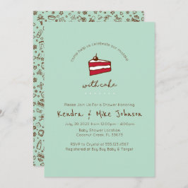 Convite Engraçado para Chás de fraldas