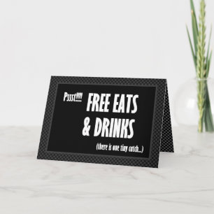 Convite Engraçado para Padrinho de Casamento Comid