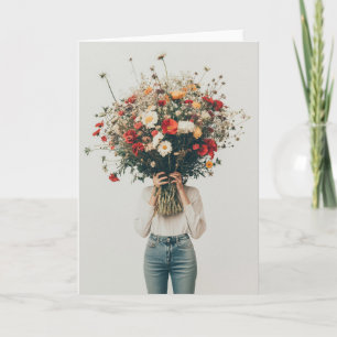 Convite Escondido atrás dos Blooms