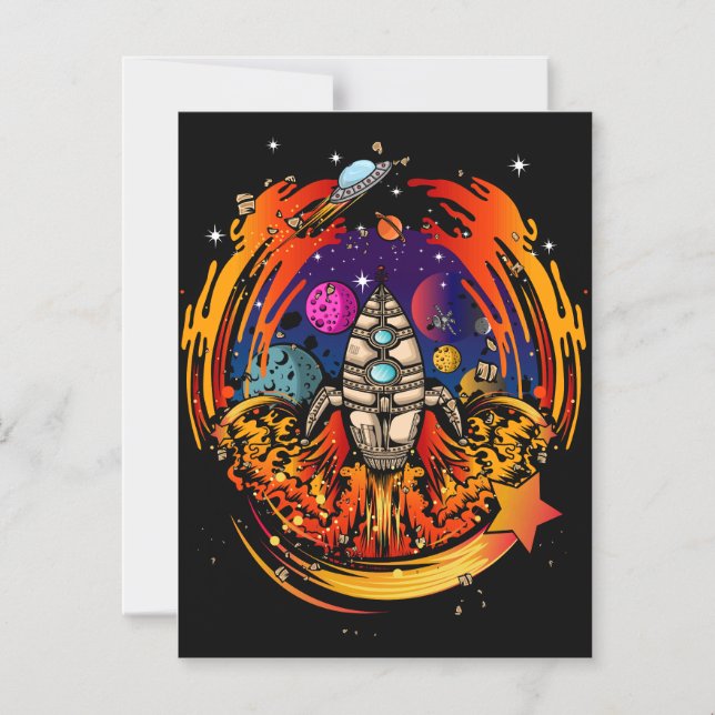 Convite Espachante de Explosão (Frente)