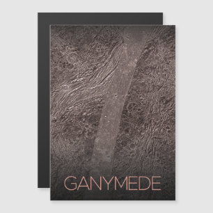 Convite Espaço Exterior, Cosmos, Sistema Solar, Ganmede Lu
