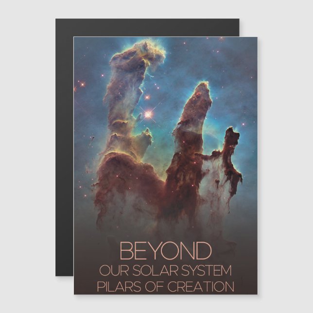 Convite Espaço Exterior, Galáxia, Via Látea, Pilares De Cr (Frente/Verso)