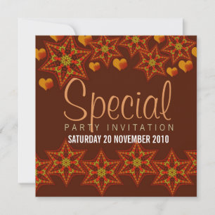 Convite Especial da Festa da Bondade Alaranjada